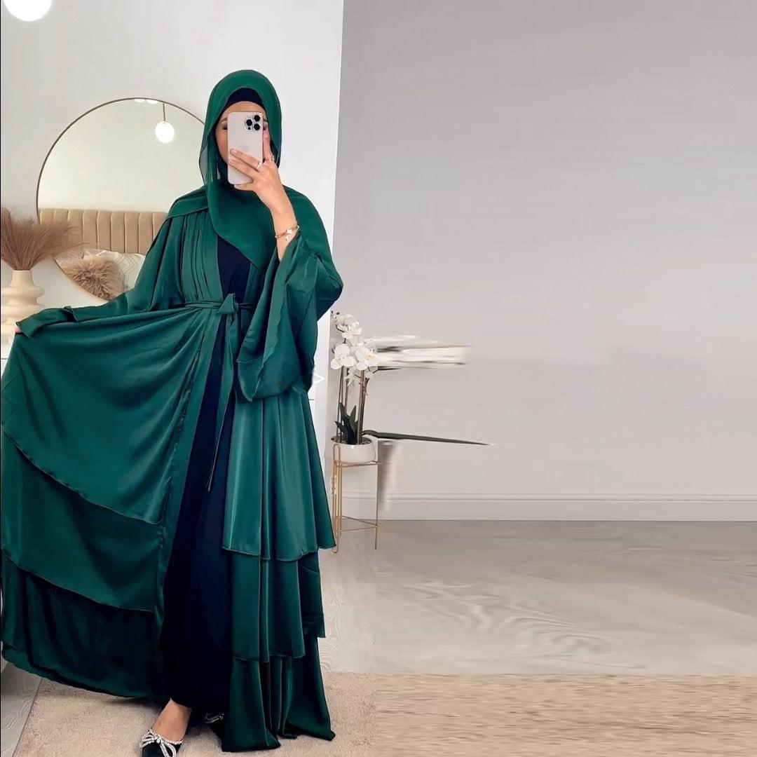 Solid Color Robe Abaya Outers Cardigan -Collection of solid Robe Abaya