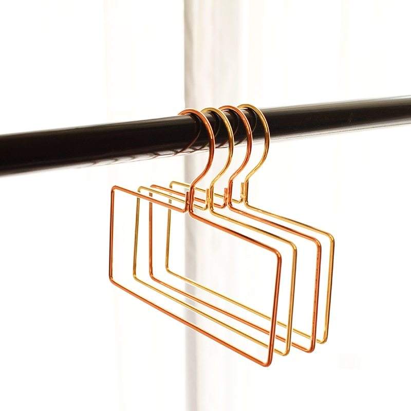 Square round hanger - Elegant Metal Scarf Holder for Stylish Storage
