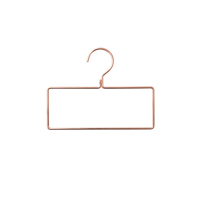 Square round hanger - Elegant Metal Scarf Holder for Stylish Storage