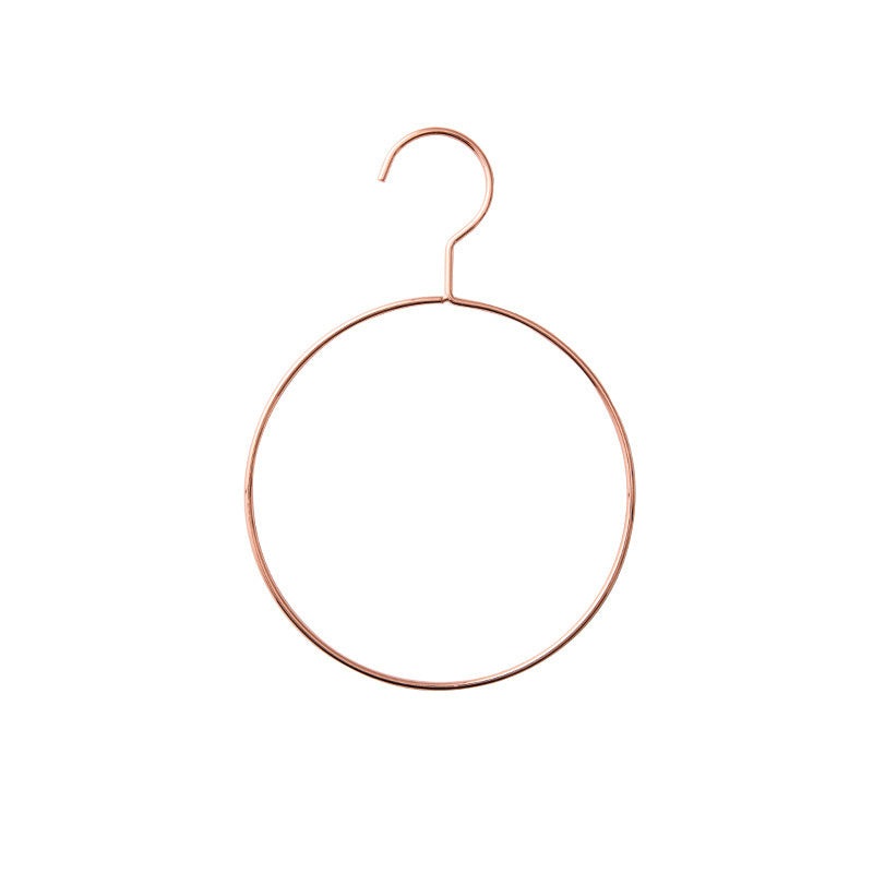 Square round hanger - Elegant Metal Scarf Holder for Stylish Storage