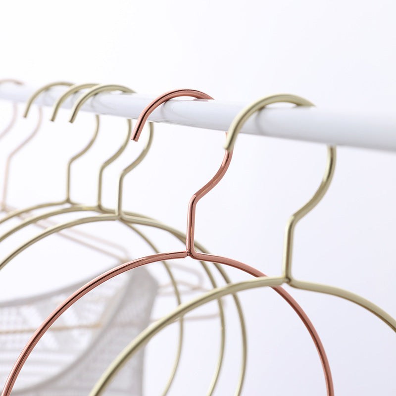 Square round hanger - Elegant Metal Scarf Holder for Stylish Storage