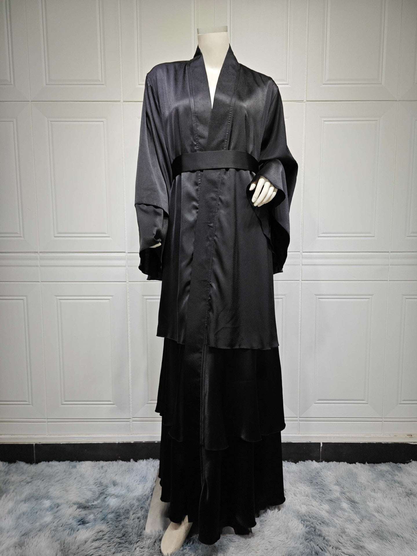 Solid Color Robe Abaya Outers Cardigan -Collection of solid Robe Abaya