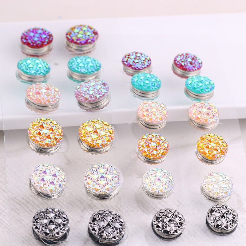 Perfect Magnetic Scarf Buckle - Vibrant Crystal Colors | Forre-Som