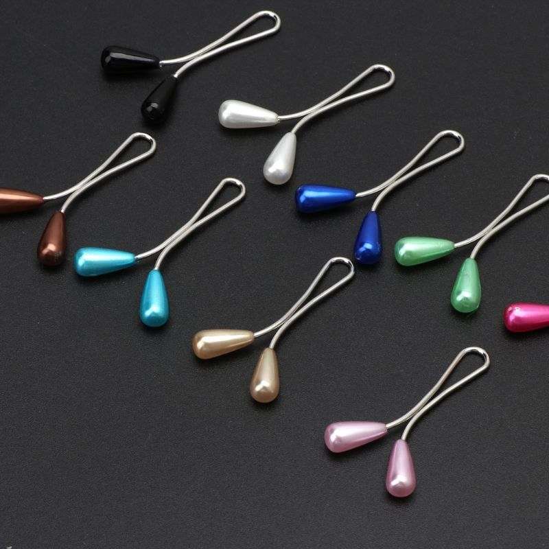 Women Hijab Pearl Clip modern and in U shape available in colors
