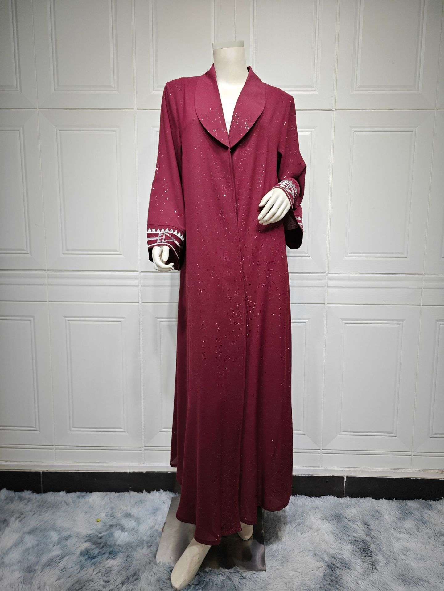 Arab Abaya Cardigan Robe - Modest Women's Wear available @ Foree-Som