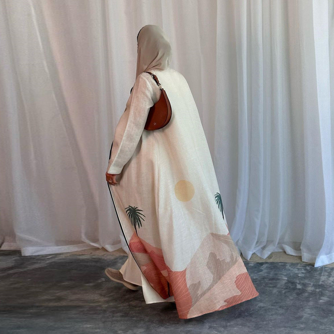 Muslim Fashion Robe Abaya Cardigan