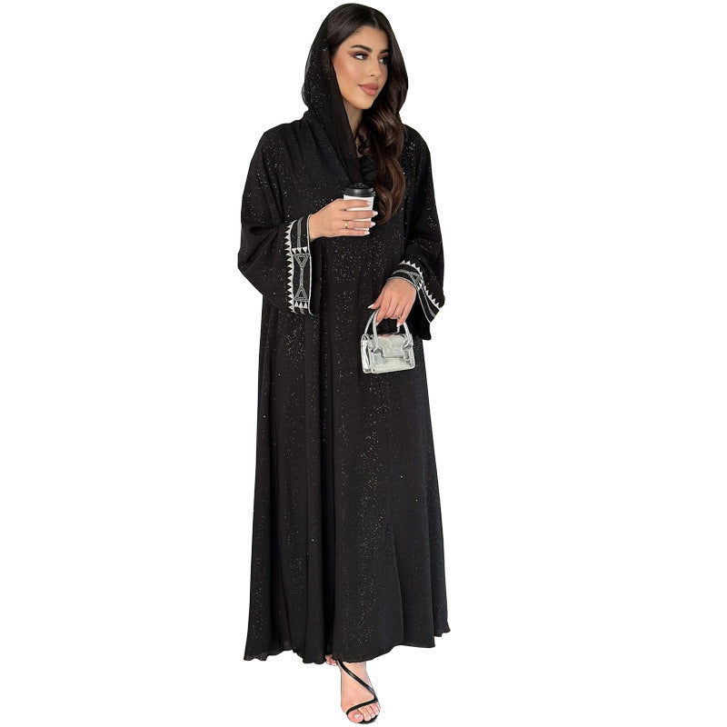 Women’s Arab Abaya Cardigan Robe