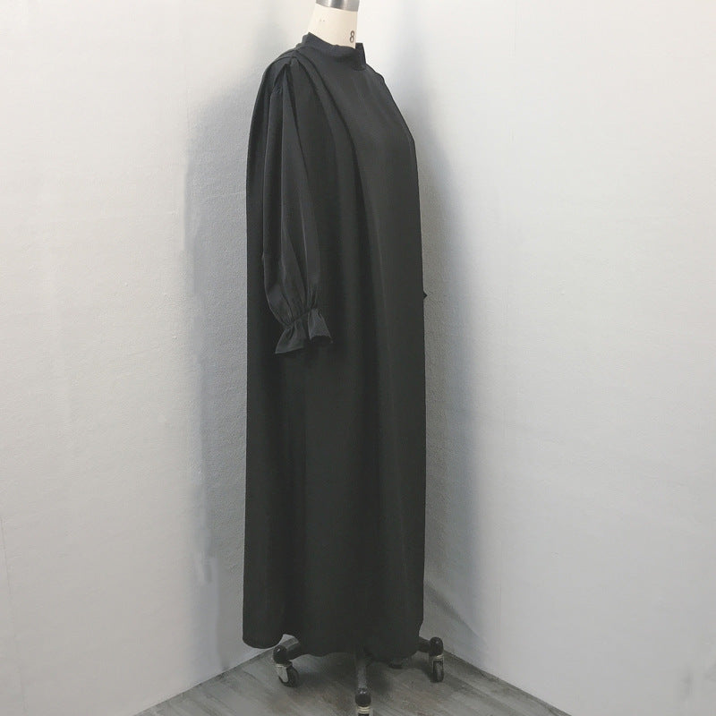 Muslim Women's Long Skirt Large Robe Loose Fit