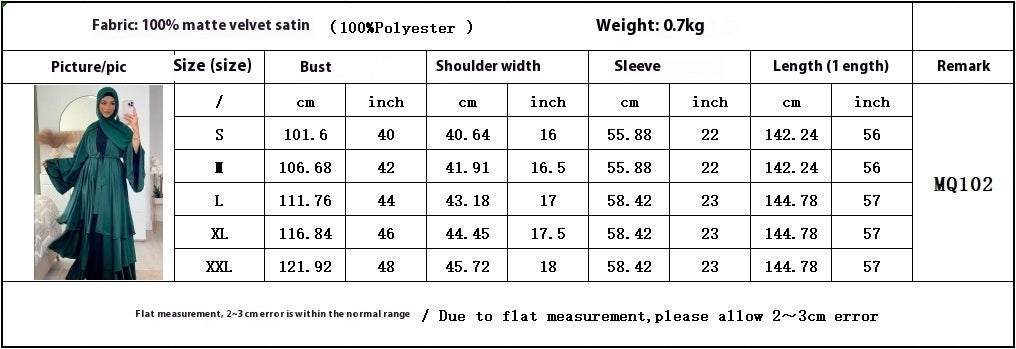 Solid Color Robe Abaya Outers Cardigan -Collection of solid Robe Abaya