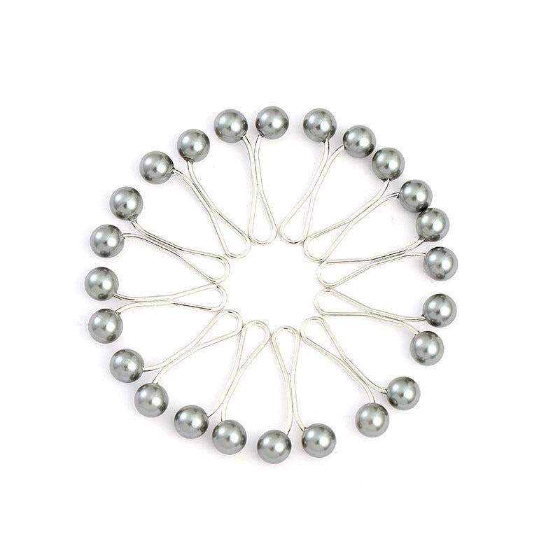 Creative Womens U-Type Pearl Scarf Clip for every day use