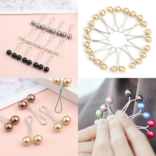 Creative Women's U-Type Pearl Scarf Clip