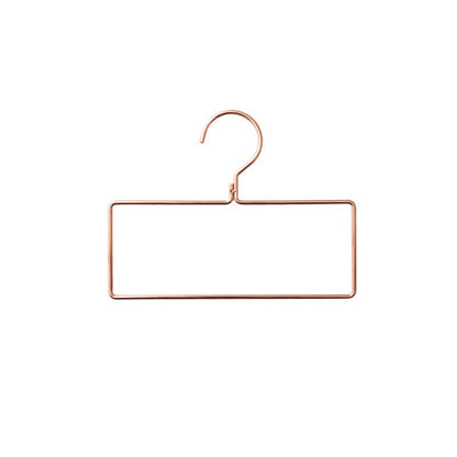 Square round hanger - Elegant Metal Scarf Holder for Stylish Storage