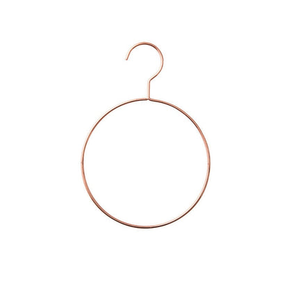 Square round hanger - Elegant Metal Scarf Holder for Stylish Storage
