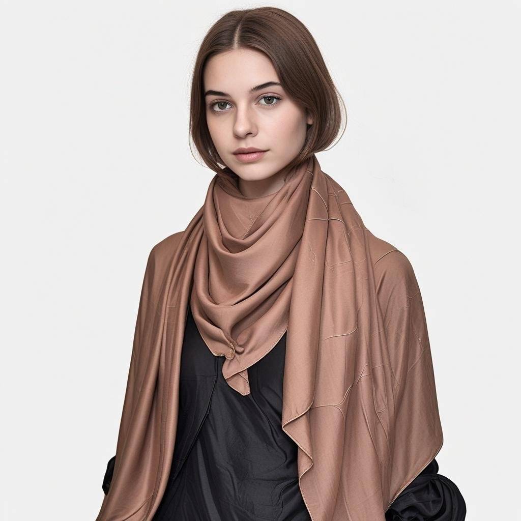 Soft Brown Scarf For women For Every Day Use Available now | Foree-Som