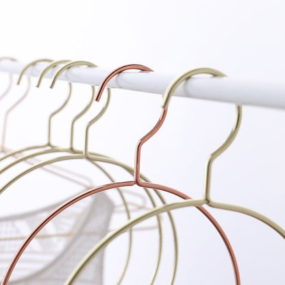 Square round hanger - Elegant Metal Scarf Holder for Stylish Storage