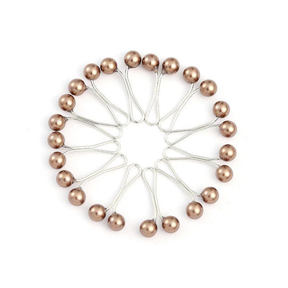 Creative Womens U-Type Pearl Scarf Clip for every day use