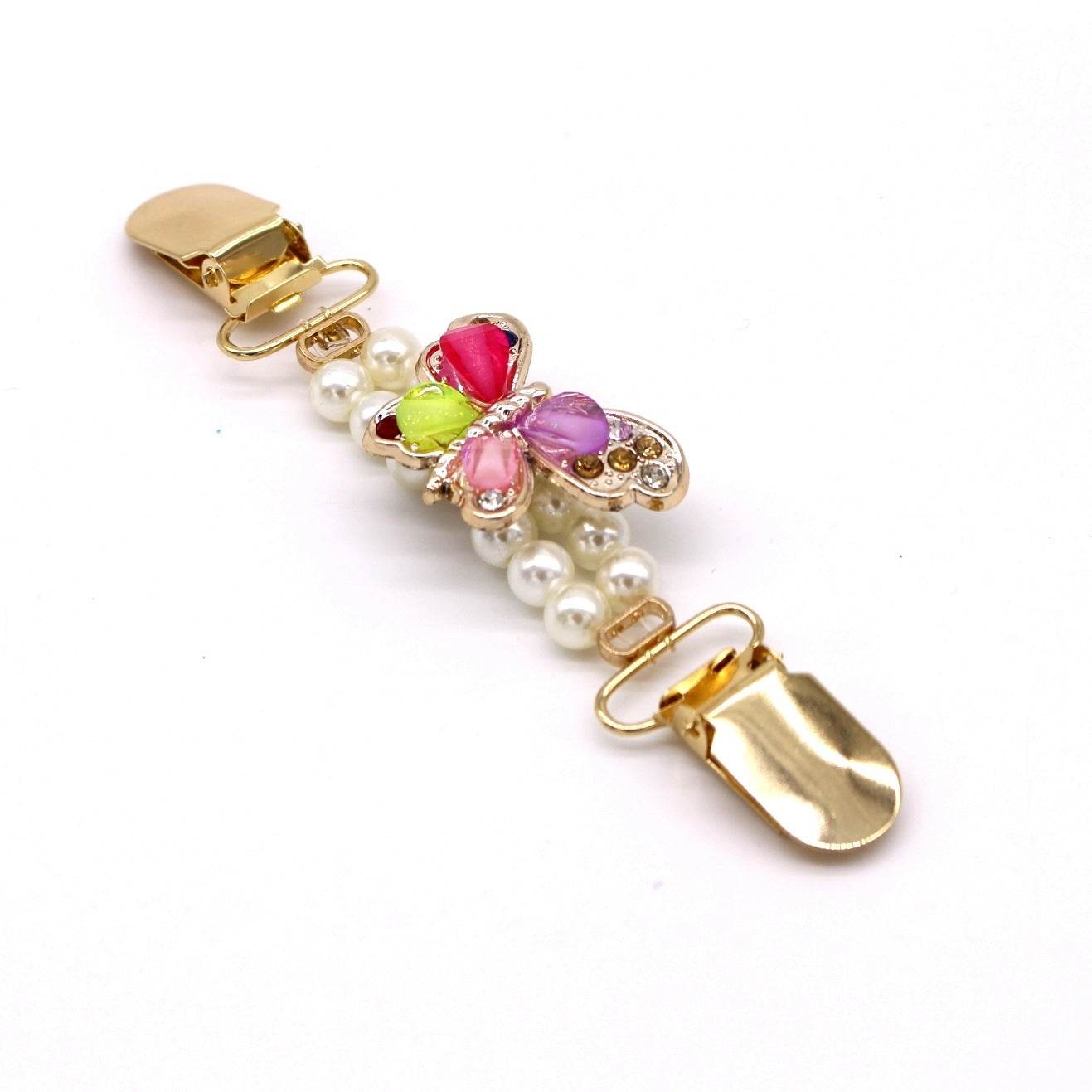 Pearl Scarf Buckle -  Elegant Gold Finish for everyday wear