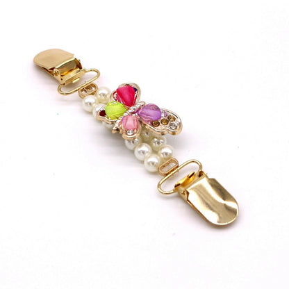 Pearl Scarf Buckle -  Elegant Gold Finish for everyday wear