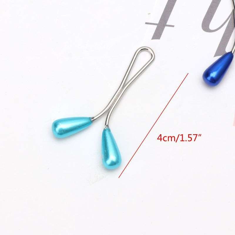 Women Hijab Pearl Clip modern and in U shape available in colors