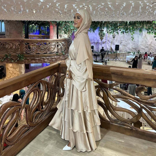Solid Color Robe Abaya Outers Cardigan -Collection of solid Robe Abaya