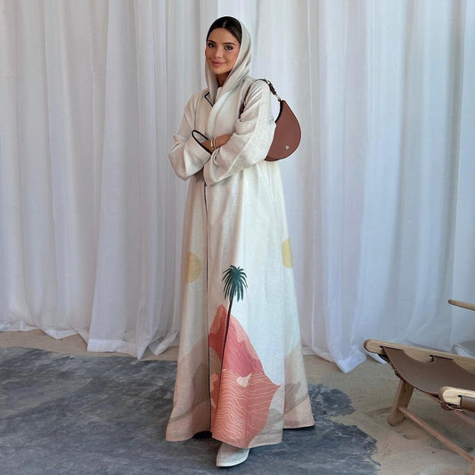 Muslim Fashion Robe Abaya Cardigan