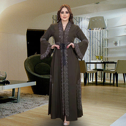 Women's Muslim Robe Arabic Gown - Abayas
